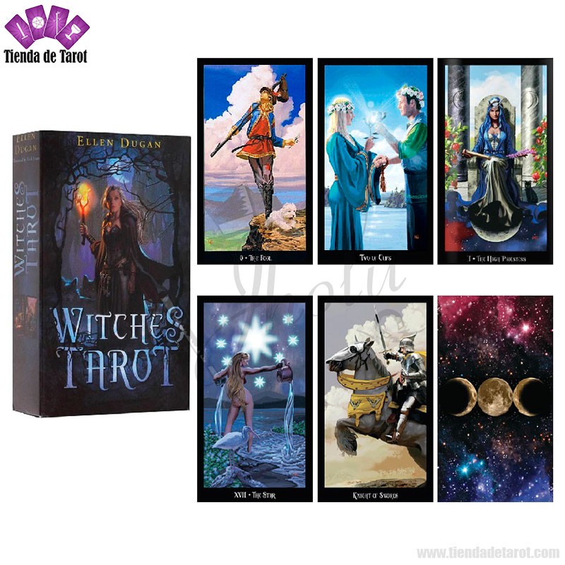 Tarot de las Brujas - Witches Tarot - Ellen Dugan - LLEWELLYN - Tienda ...