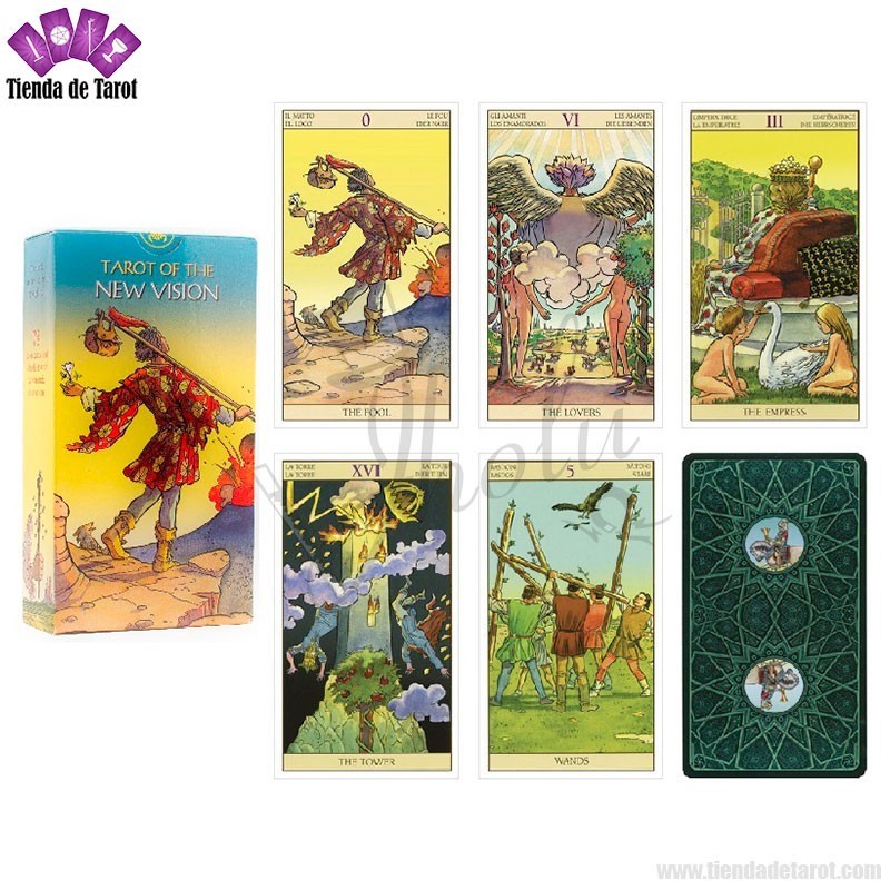 Tarot de la Nueva Vision - Tarot of the New Vision - Pietro Alligo - LO ...